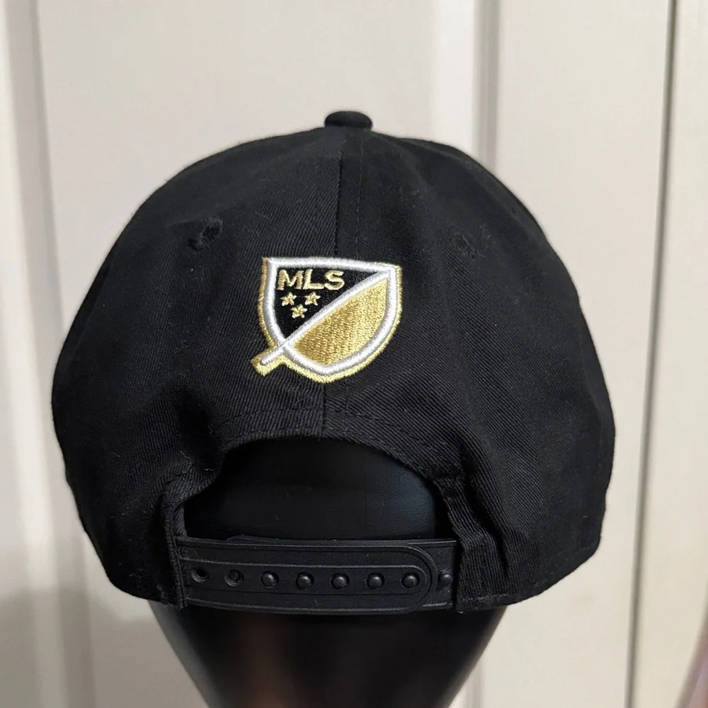 New Era MLS Los Angeles Football Club LAFC The Golfer Black Rope Snapback Cap